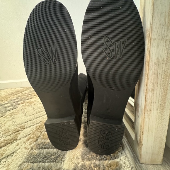 Stuart Weitzman Black Suede Over-the-Knee (OTK) 5050 Boots women’s size 11 - Picture 11 of 15